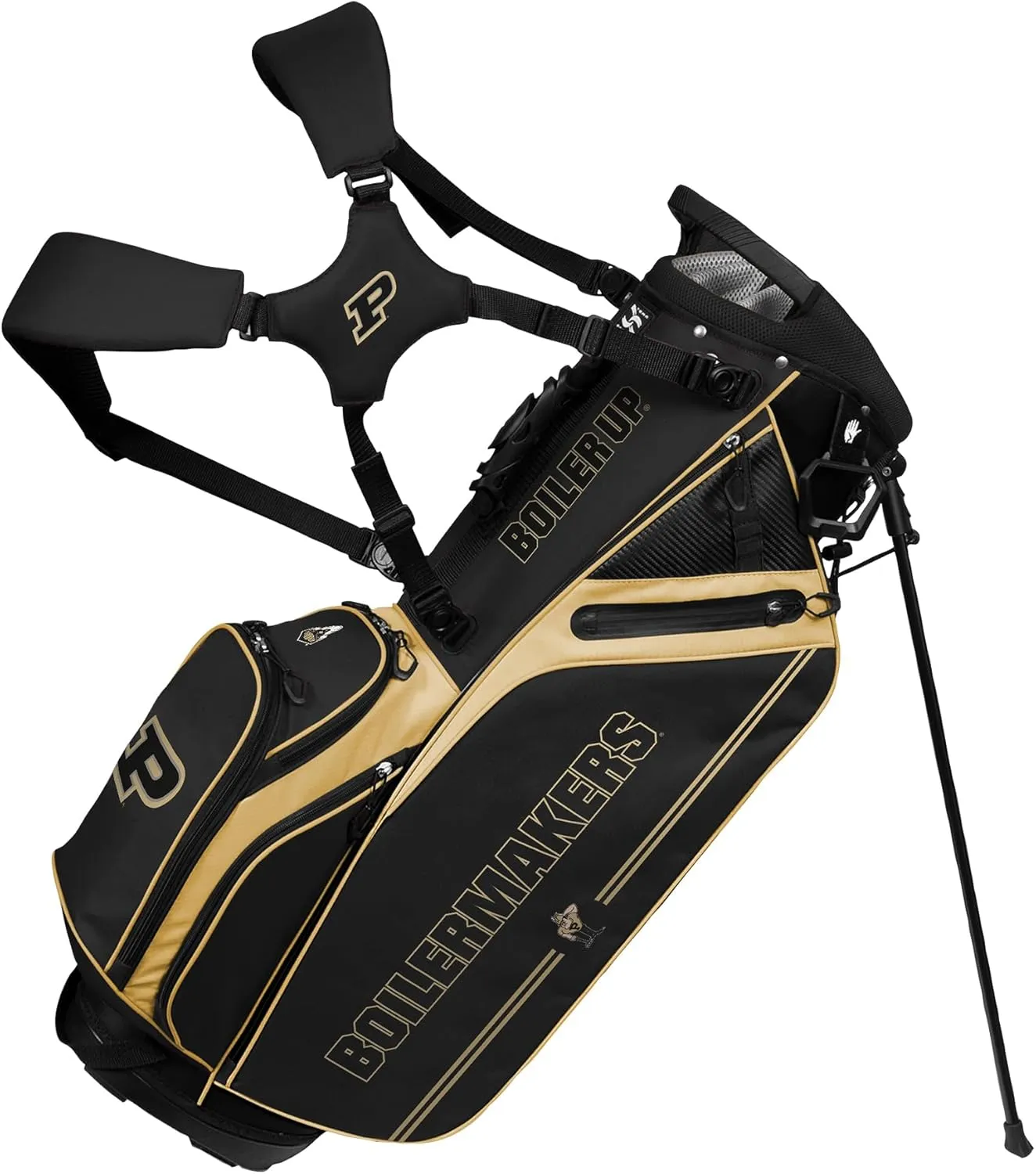 Team Effort Caddie Carry Hybrid Bag NCAA Purdue Boilermakers
