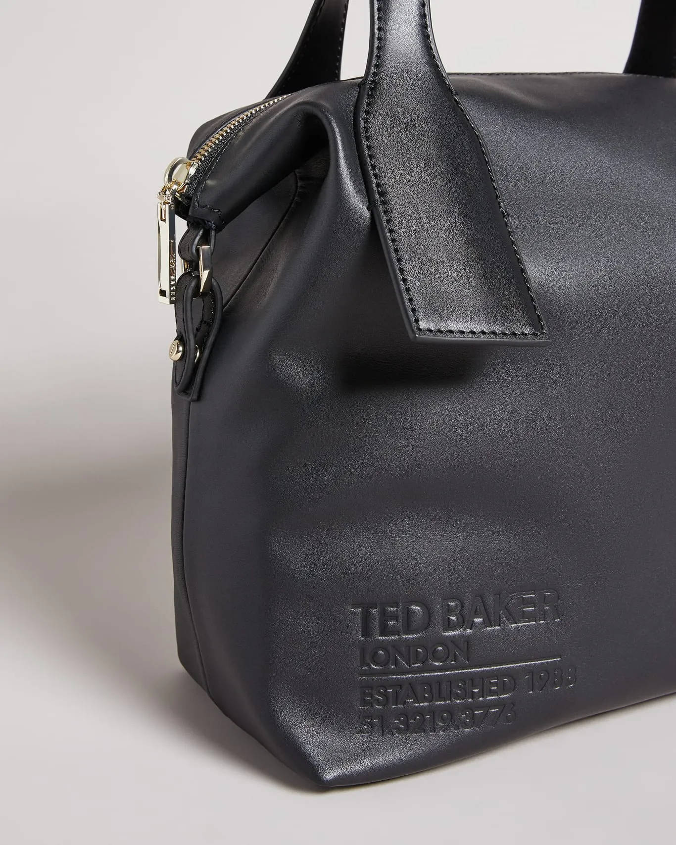 TED BAKER Jordela Embossed Branded Tote Bag