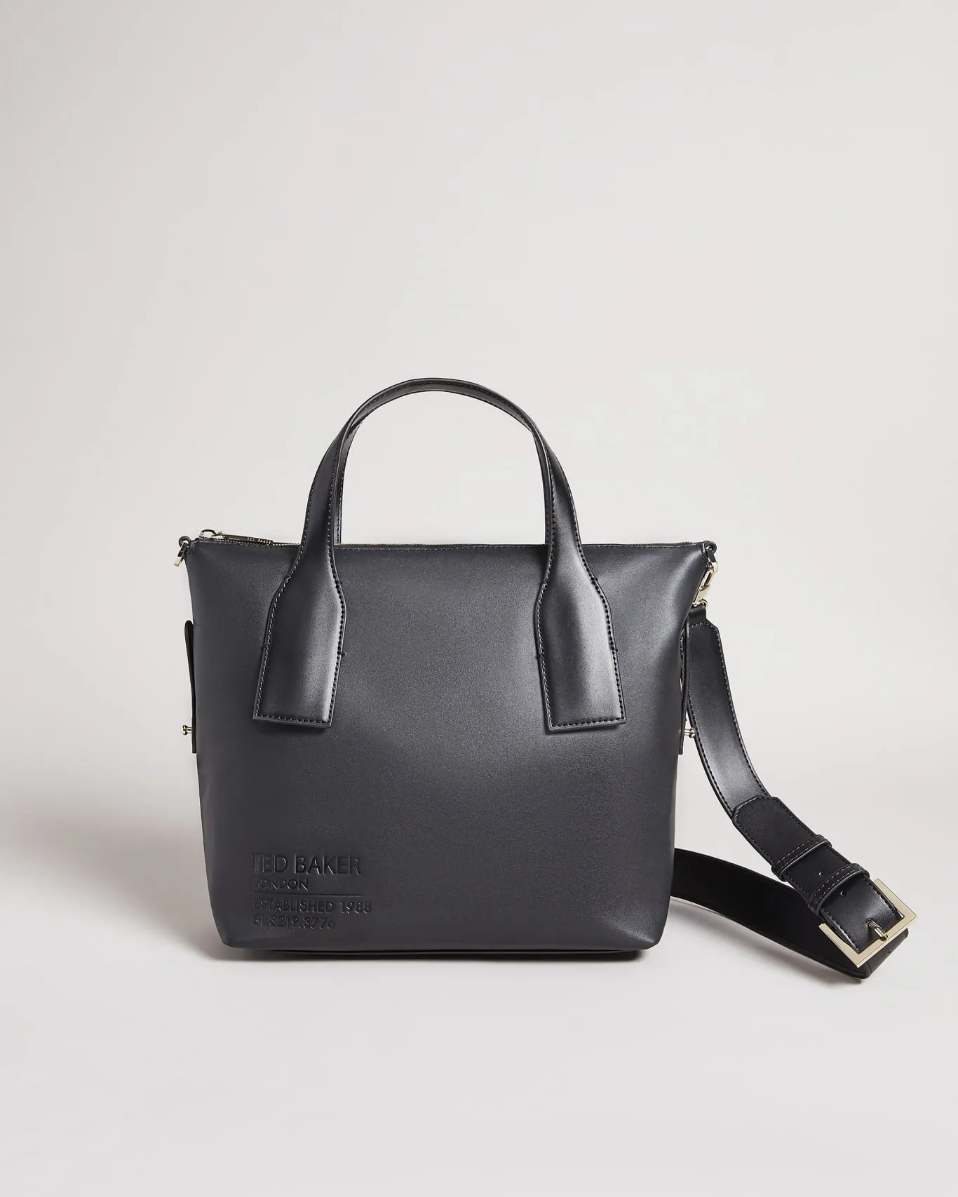 TED BAKER Jordela Embossed Branded Tote Bag