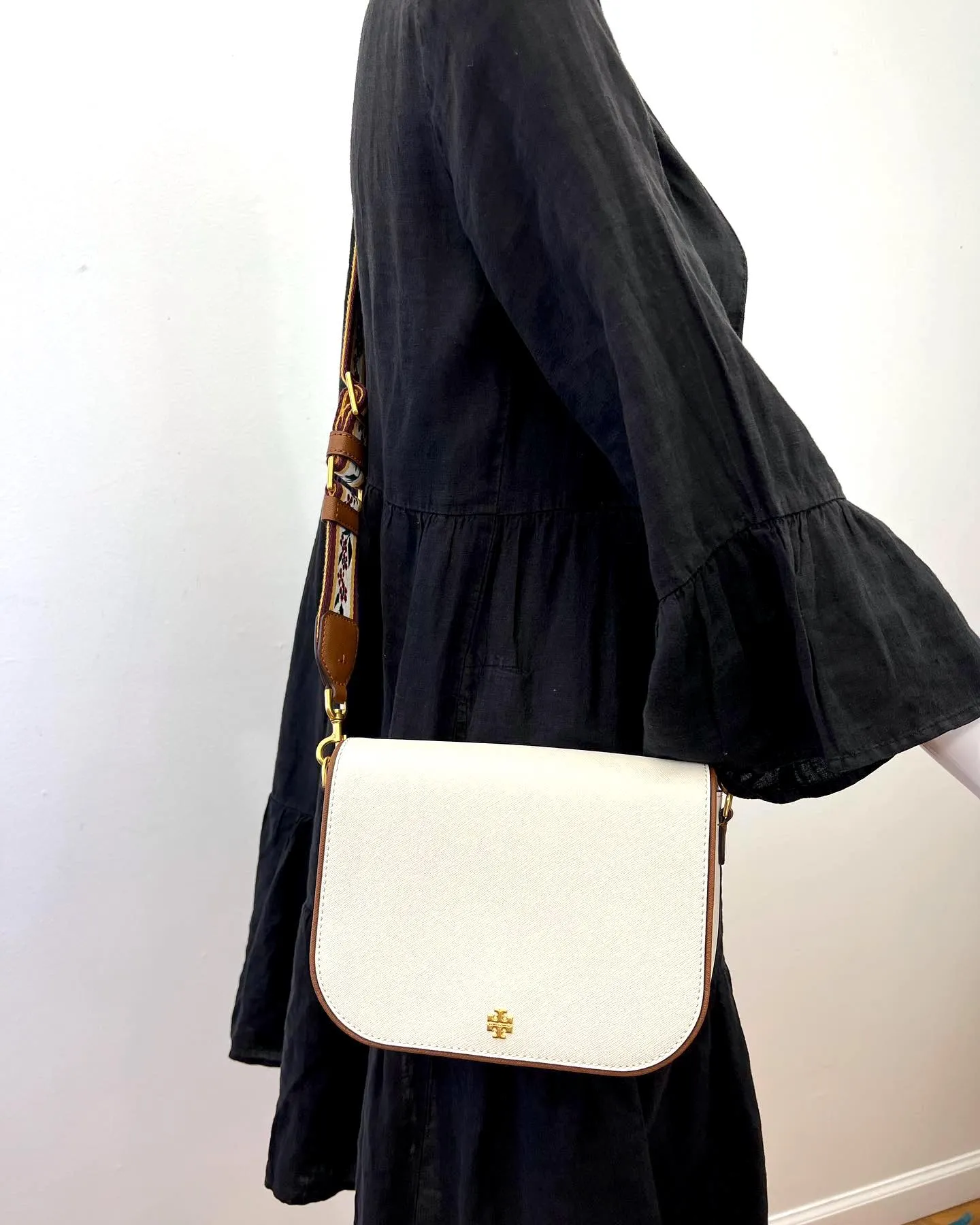 TORY BURCH EMERSON FLAP CROSSBODY BAG