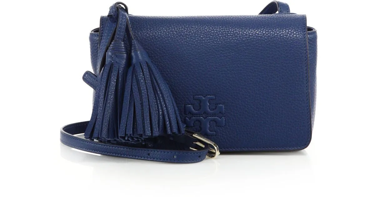 TORY BURCH THEA LEATHER CROSSBODY BAG
