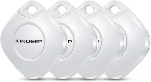 Tracker Air Tag-4 Pack: Smart GPS Tracker Work with Apple Find My (iOS only), Luggage Tracker Tag Keys Finder for Suitcases Bags Dog Pets, Locator Tracking Device for Travel Home Outdoor Hiking