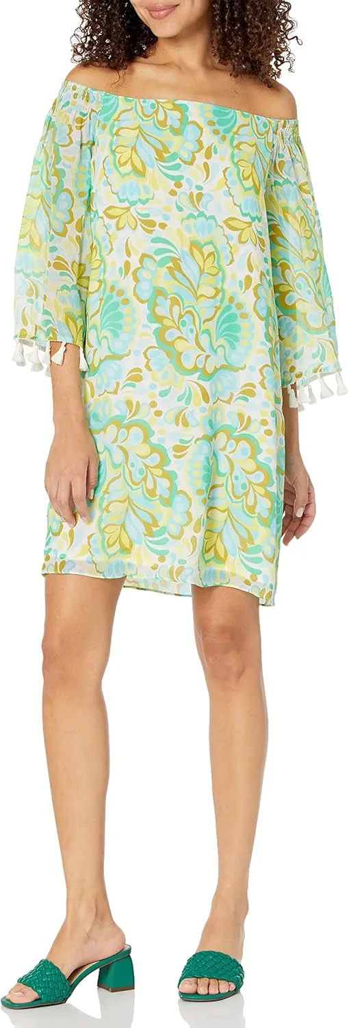 Trina Turk Women's Off The Shoulder Dress