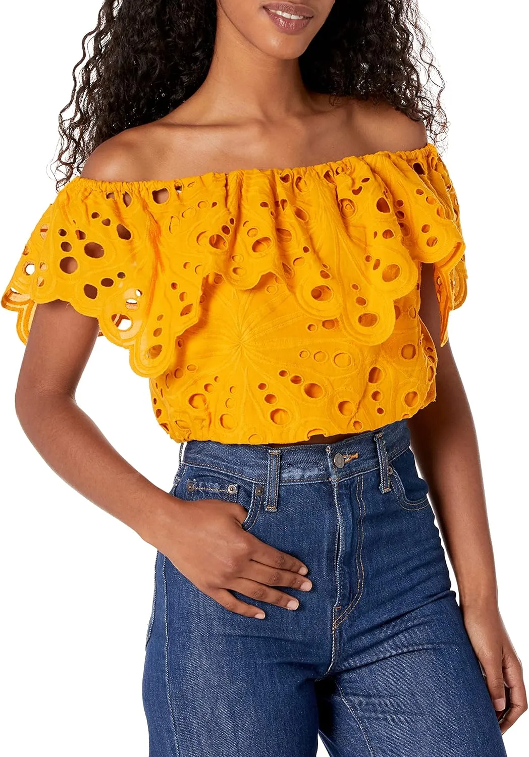 Trina Turk Women's Off The Shoulder Terrace 2 Top