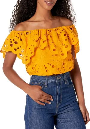 Trina Turk Women's Off The Shoulder Terrace 2 Top