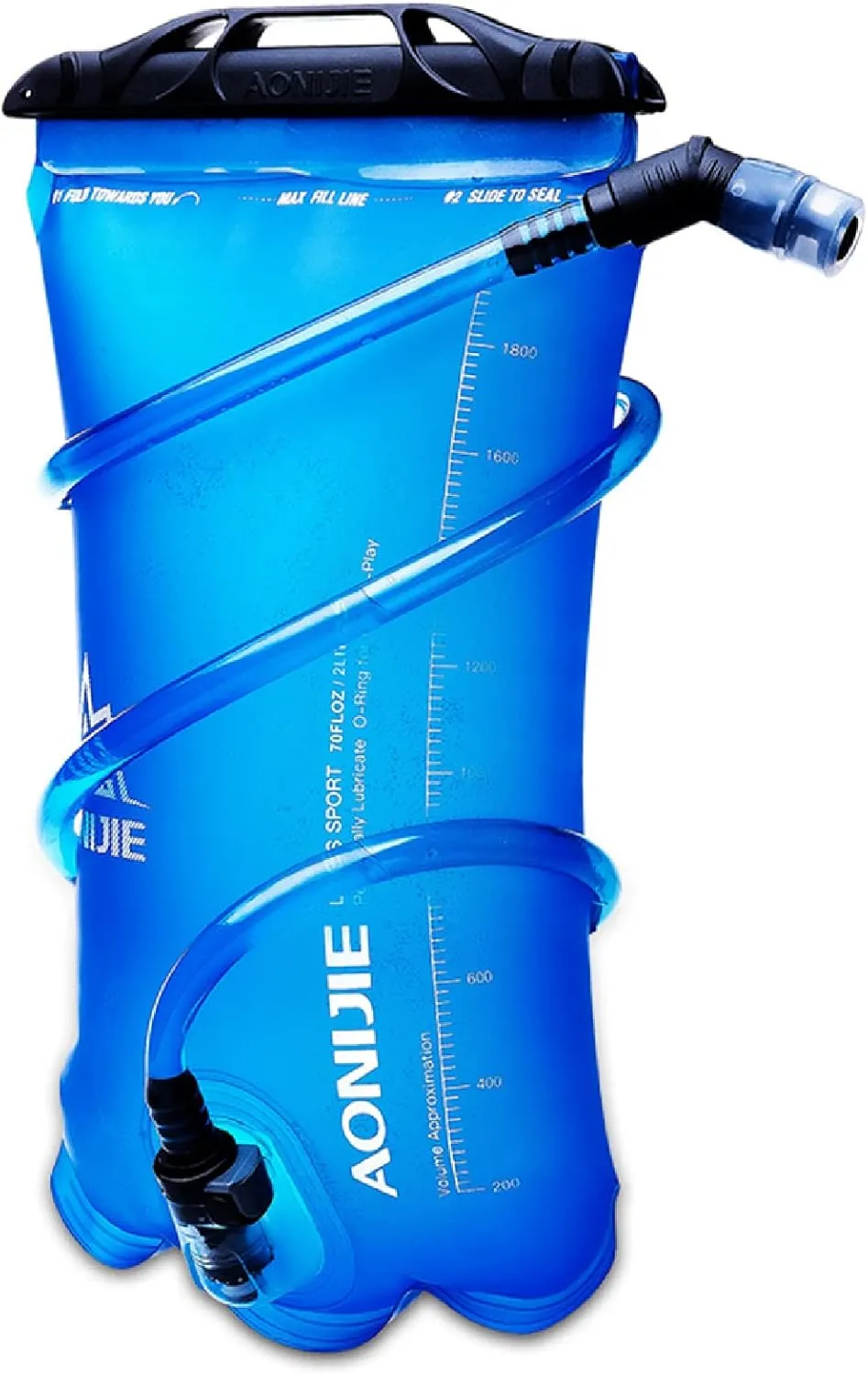 TRIWONDER Hydration Bladder Water Reservoir 1.5 Liter 2L 3L BPA Free Water Bladder for Running Cycling Hiking Camping Backpack