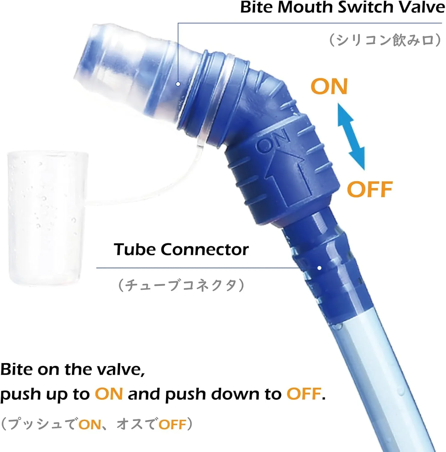 TRIWONDER Hydration Bladder Water Reservoir 1.5 Liter 2L 3L BPA Free Water Bladder for Running Cycling Hiking Camping Backpack