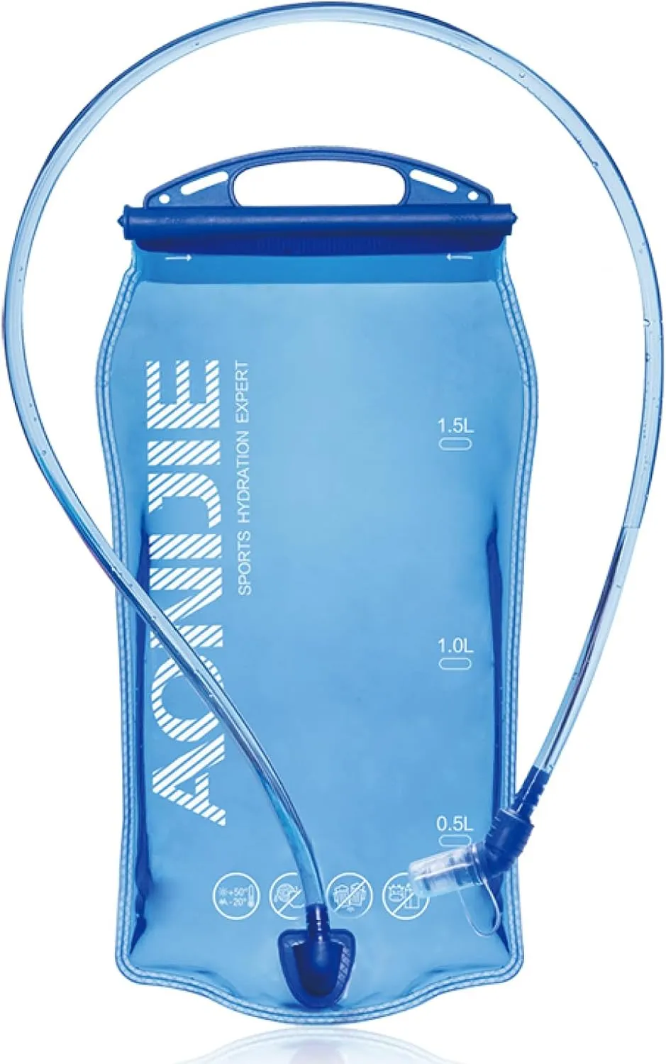 TRIWONDER Hydration Bladder Water Reservoir 1.5 Liter 2L 3L BPA Free Water Bladder for Running Cycling Hiking Camping Backpack