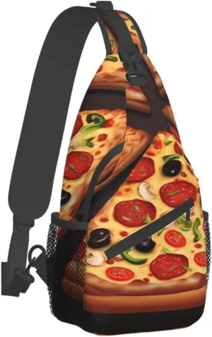 Tropical Rainforest Jungle Scene Print Cross Chest Bag Diagonally Men Cross Chest Bag Diagonally