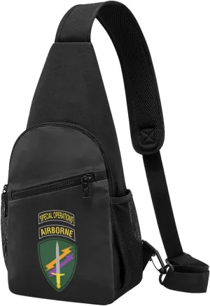 United States Army Civil Affairs and Psychological Operations Command Travel Hiking Bag Cross Chest Bag Diagonally