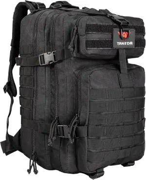 vAv YAKEDA 45L Tactical Backpack for Men Army Backpacks Large 3 Day Assault Pack Bug out Bag