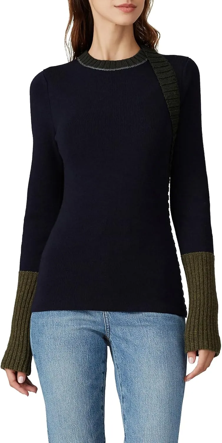 Victoria Beckham Rent the Runway Pre-Loved Chunky Trim Sweater