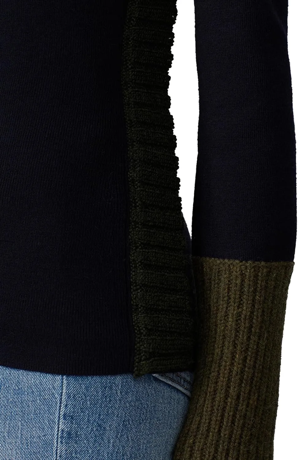 Victoria Beckham Rent the Runway Pre-Loved Chunky Trim Sweater