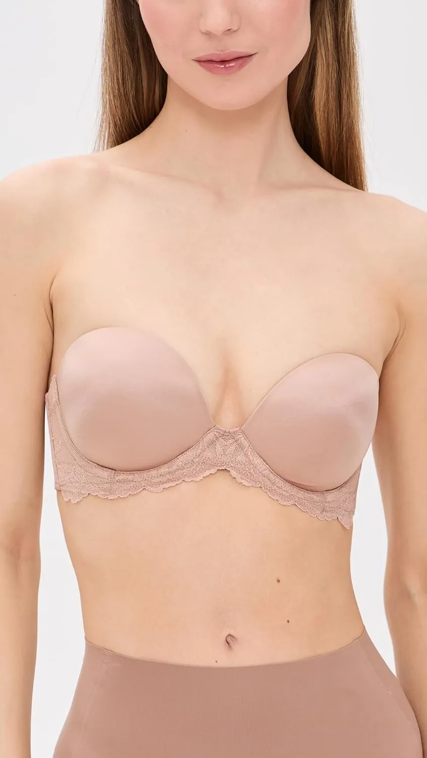 Wacoal Women's Self-Assured Push Up Strapless Bra