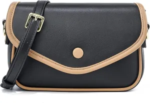 Waterproof Nylon Handbag In Black for Women Ideal For Business Casual Work and Travel
