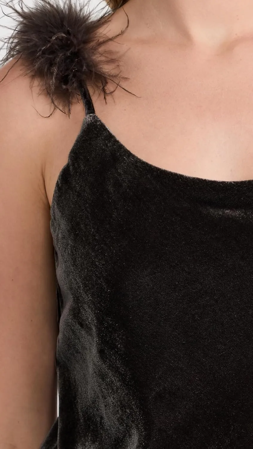 WAYF Women's Sylvie Velvet Cami