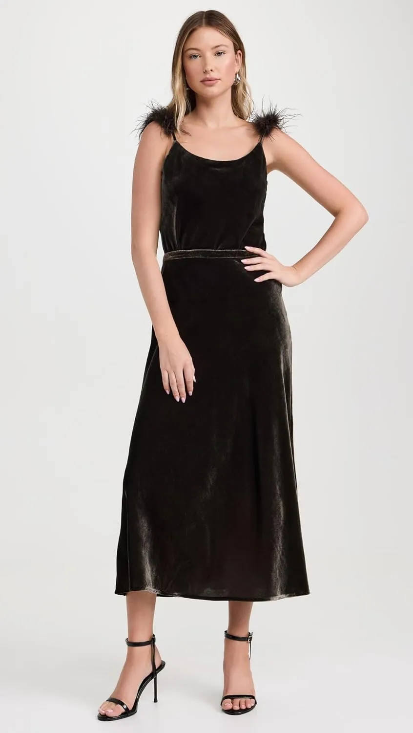 WAYF Women's Sylvie Velvet Cami