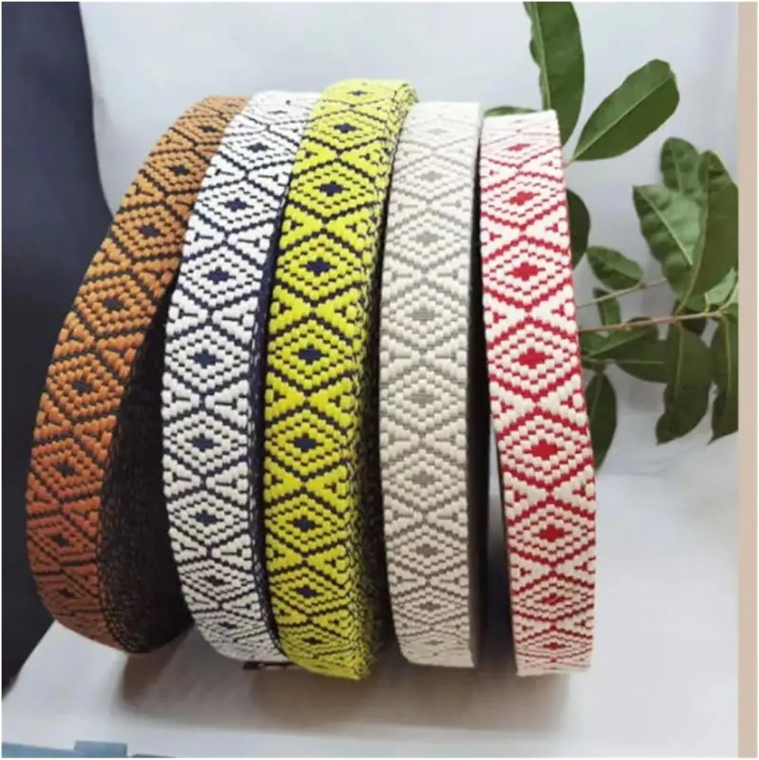 Webbing 5 Meters/Lot DIY Wide 3.8Cm Accessories Shoulder Strap Messenger Bag Replacement Belt Accessories Webbing webbing straps for bags(Coffee)