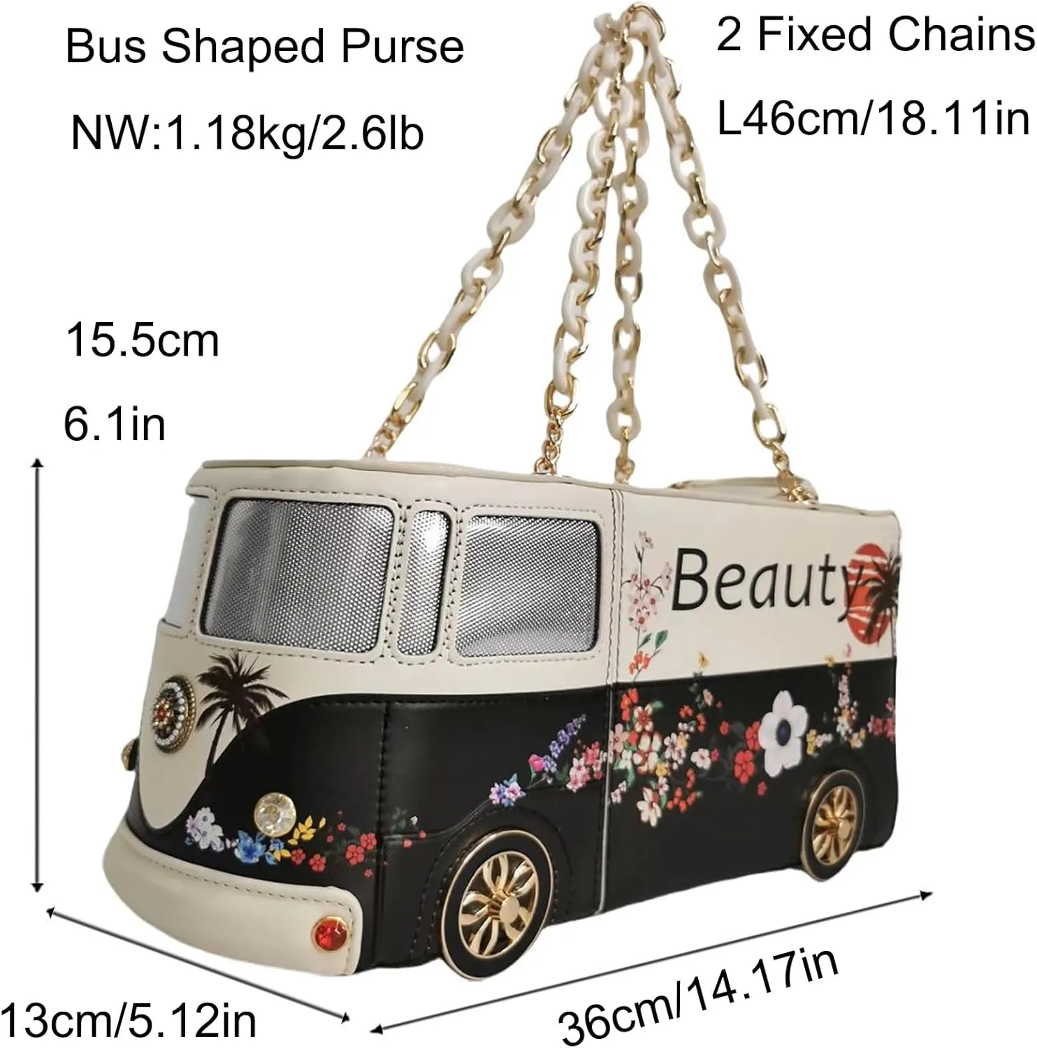 Women Fun Weird Car Shaped Crossbody Shoulder Bag Handbag PU Leather Unique Novelty Car Shaped Purse