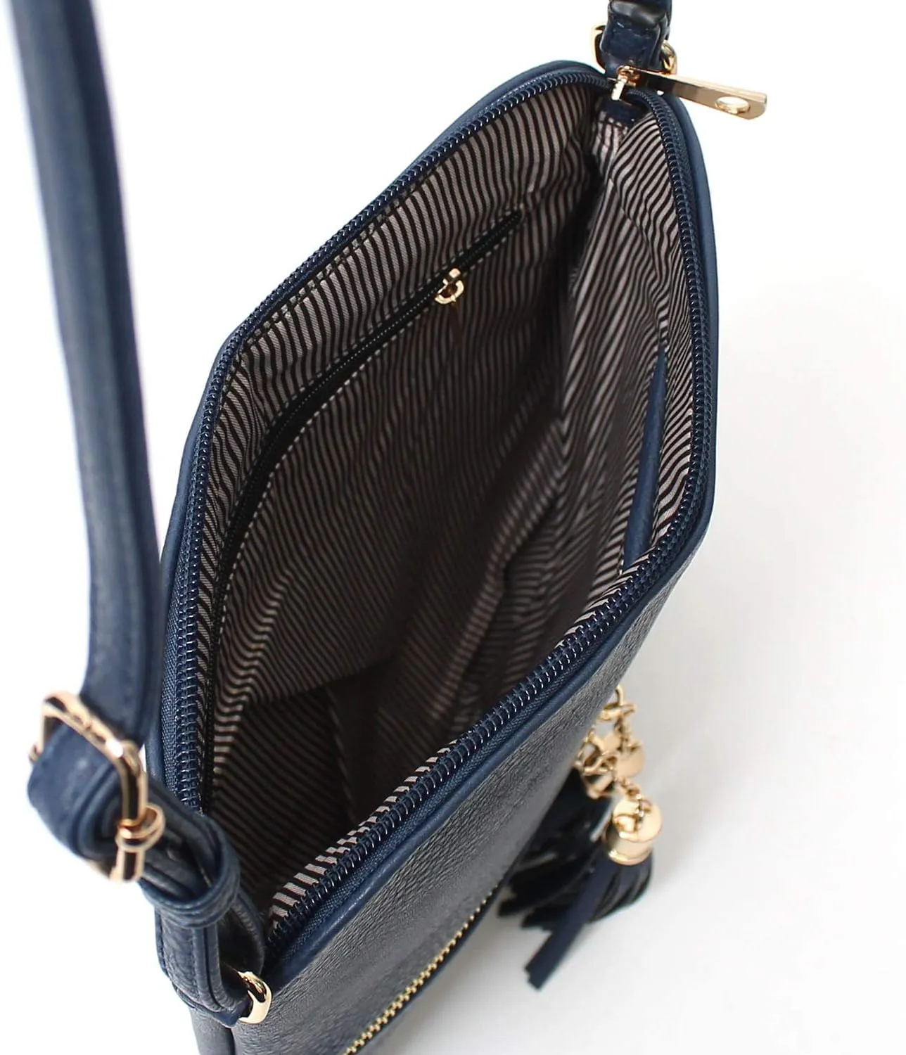 Women's Crossbody Bag with Tassel