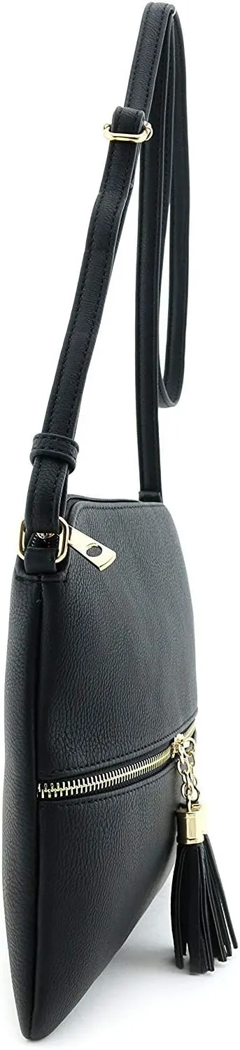 Women's Crossbody Bag with Tassel