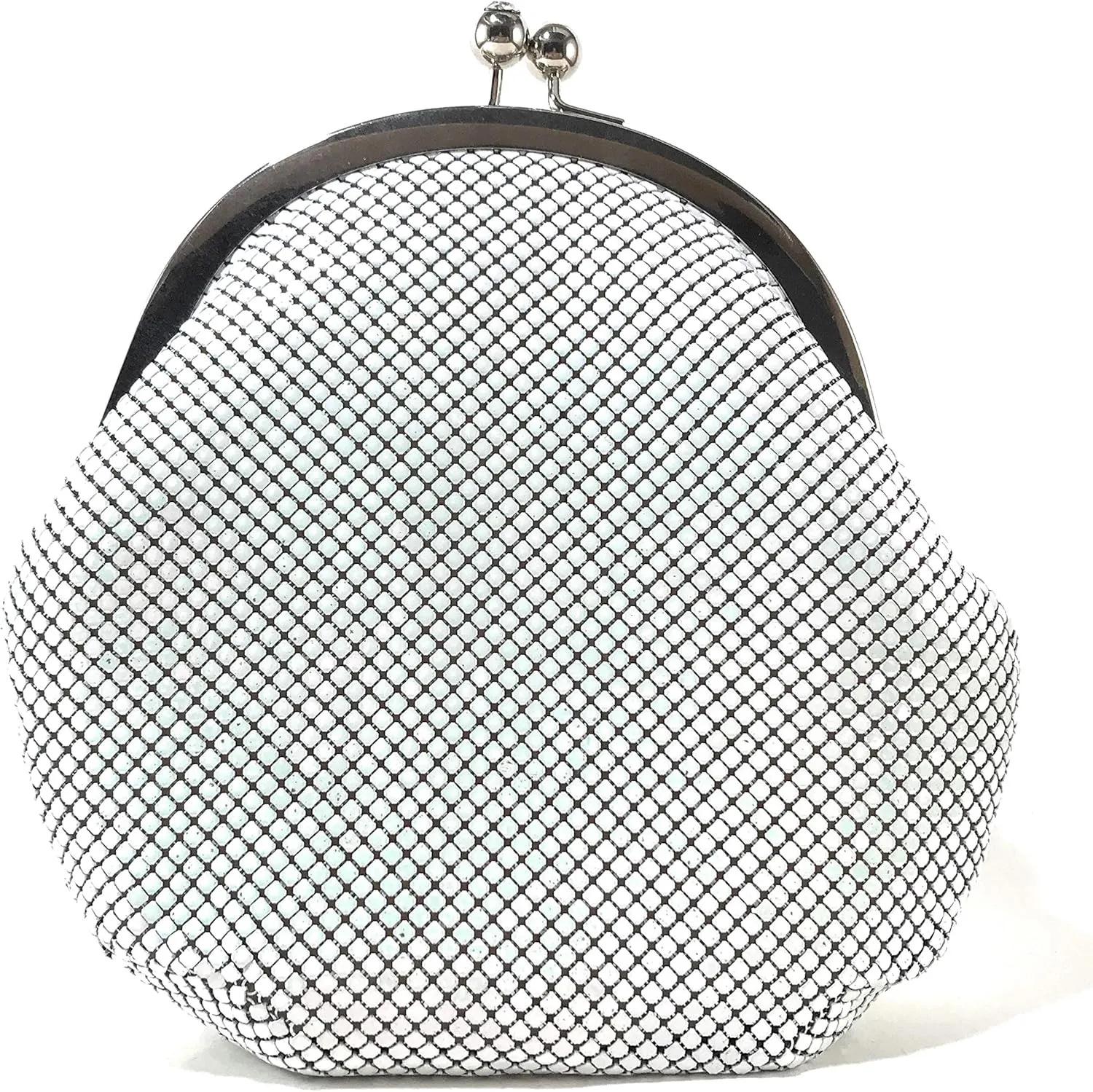 Womens evening clutch metal mesh purse bag for Cocktail Party Prom Wedding Banquet