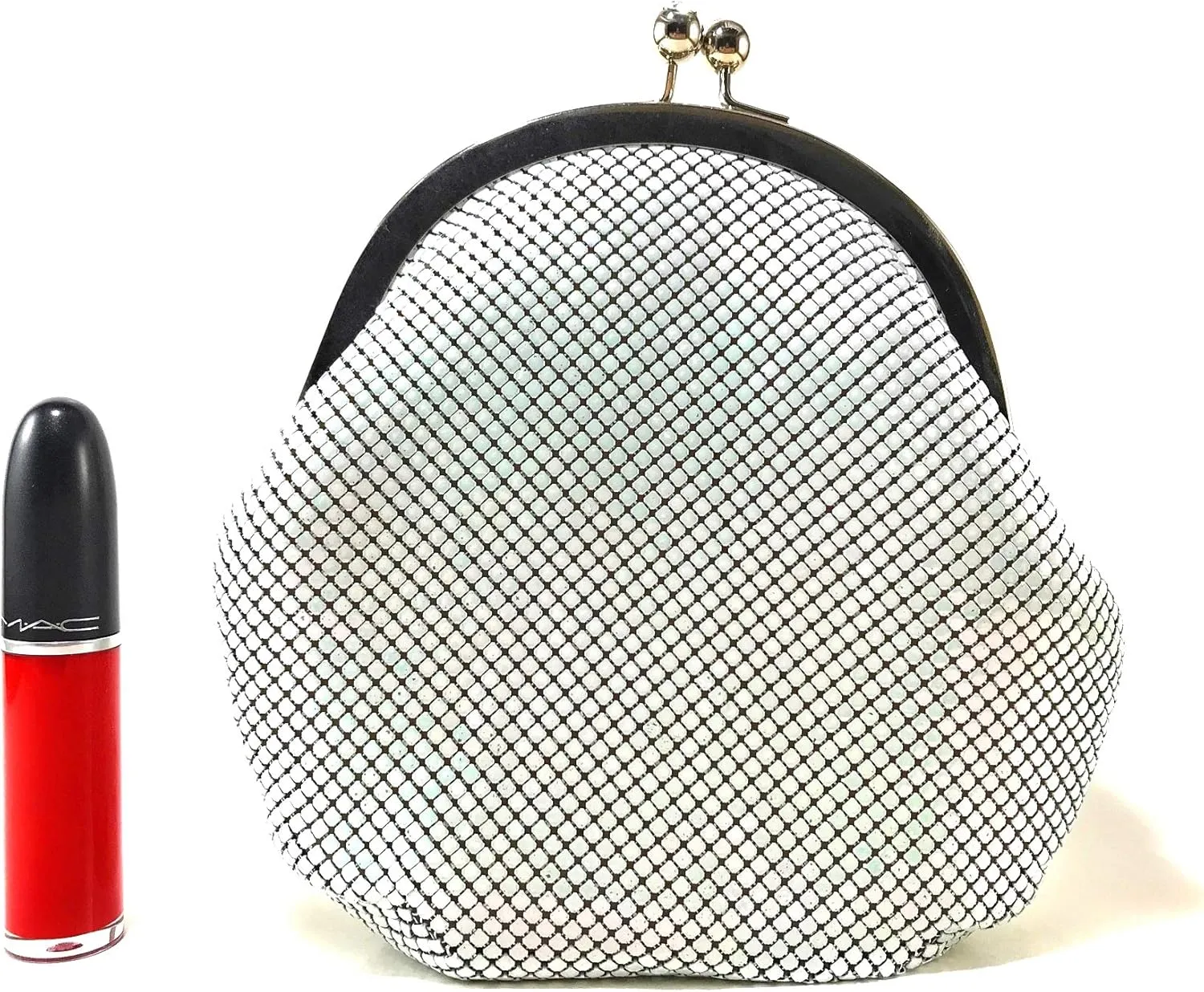 Womens evening clutch metal mesh purse bag for Cocktail Party Prom Wedding Banquet