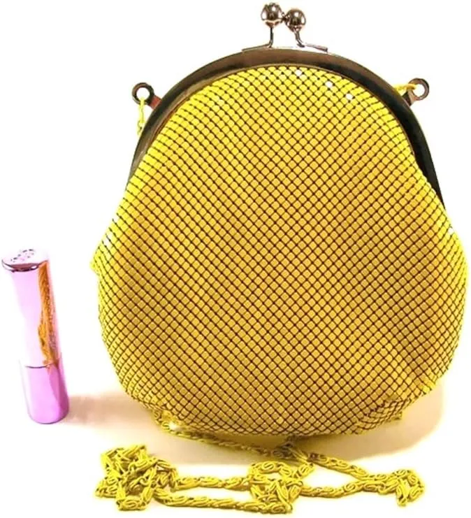 Womens evening clutch metal mesh purse bag for Cocktail Party Prom Wedding Banquet