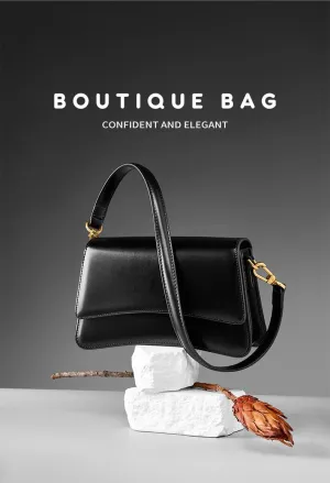 Women's Shoulder Bag Handbag Cowhide Medium Purse Genuine Leather Women's Bag