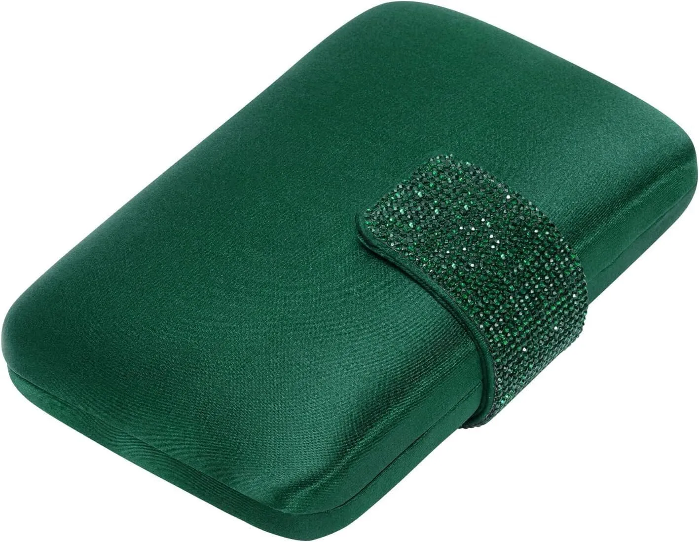 XXGJOALD-Mulian LilY Gold Satin Rhinestones Evening Bags Party Bridal Clutch Purse For Women Prom Clutch