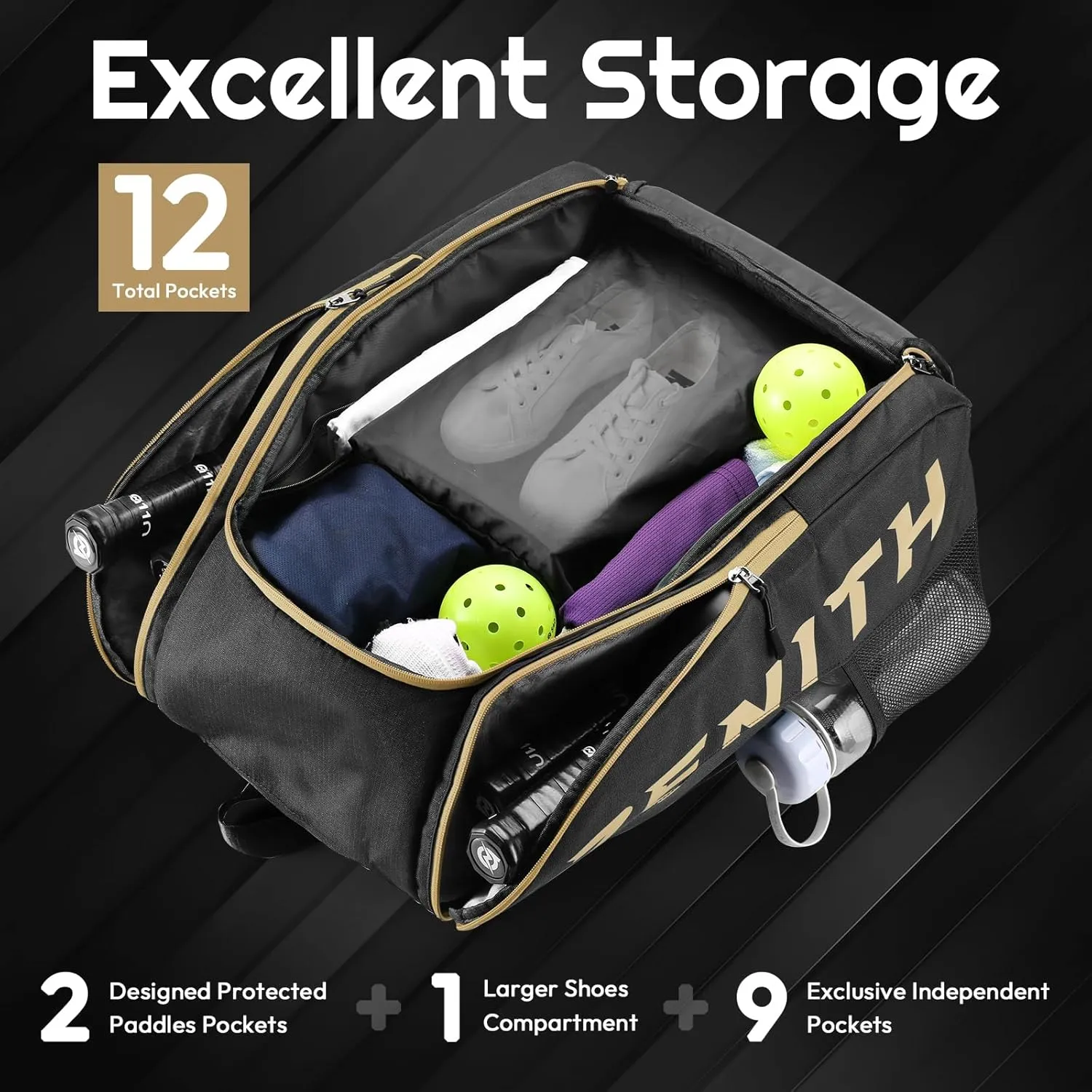 Zenith Tournament Pickleball Backpack